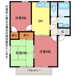 むねの木タウンの物件間取画像